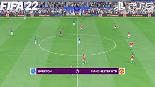 FIFA 22 | Everton vs Manchester United - Premier League Season - Full Gameplay PS5