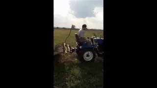Скаут Т-15 с самодельными граблями!