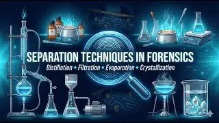 Separation Techniques | Distillation, Filtration, Evaporation & Crystallization Explained | Forensic