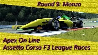 Apex Online Racing - Assetto Corsa Formula 3 - Race 9 - Monza