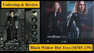 Before watching Black Widow 2021 look at Black Widow HotToys MMS239 Unboxing&Review Pt.1 [ESY0045]