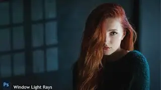 Golden Hour Effect | Window Light Rays | Tutorial | Photoshop 2022 |