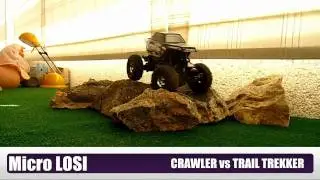 RC ESCAPADES. Micro LOSI. Crawler vs Trail Trekker I