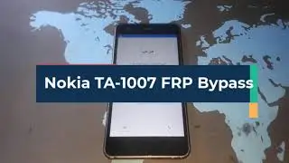 Nokia 2 TA-1007 Google Account Bypass