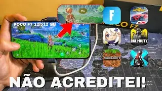 POCO F7 É UMA BESTA ENJAULADA! (Nunca vi isso, X7 pro foi humilhado)-Gaming test