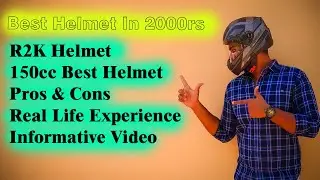 Best Helmet Under 2000rs | R2K Helmet Steelbrid | Mr Padmanaban