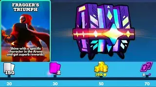 EVENT FRAGGER TRIUMPH REDSHADOW COMPLETED FREE LEGENDARY CHEST 9X OPENING IN FRAG PRO SHOOTER V3 S2