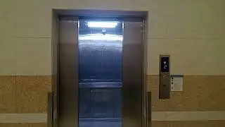 Generic and pillar Traction elevator at Nagoya hill mall Batam center 
