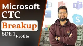 Microsoft CTC Breakup | Salary of Software Engineer India | 45+ Lacs