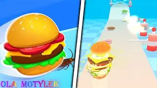 Burger Rush 🍔🍕*NEW GAME* All Levels Gameplay Trailer Android,ios