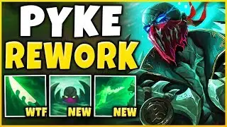 *NEW REWORK* PYKE IS NOW A POKE CHAMPION (RIOT MESSED UP) - League of Legends