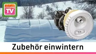 SO winterst du im Winter dein Poolzubeh&ouml;r ein