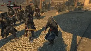 Old Ezio Flawless Hidden blade Combat - Assassins Creed Revelations