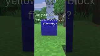Can you land on the yellow wool first try?