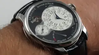 F.P. Journe Chronometre Optimum Platinum Luxury Watch Review