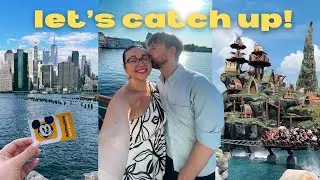 let's catch up ☕ nyc recs, anxiety tips, honeymoon ideas, epic universe & disney world trip recap