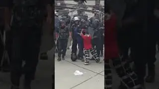 1 women army //Women fighting with police force //gen z protest nepal