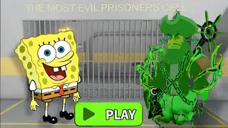 SPONGEBOB BIG GUY PANTS OK PRISON RUN! (OBBY) - Flying Dutchman Escapes Bikini Bottom! | Goat Gaming