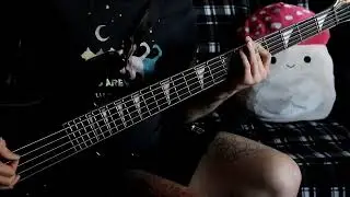 The Dot - I Declare War - Bass Guitar Cover - Drop G# - Jackson Concert Bass JS3VQ