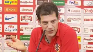 HRSportDE | EURO 2012: Slaven Bilic mit Ausraster auf der Pressekonferenz