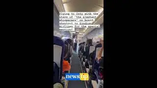 IndiGo flight onboards OSCAR winner The Elephant Whisperers cast