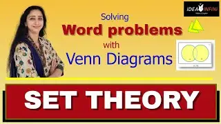 Word Problems using Venn Diagram| SET THEORY