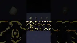 All Armor Trims with Gold on Netherite Armor! PURE LUXURY! ✨👑 #minecraft