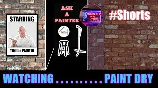Watching Paint Dry Live #Shorts - Ask a Painter Stand Up Show