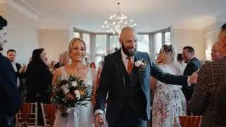 Dan & Gemma's Autumn Wedding at Coombe Lodge | A Vegas-Inspired Celebration