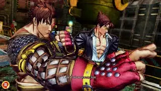 { Street Fighter X Tekken } Guy & Jin vs Jin & Guy (Same Vs Match) SFTK