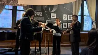 Matt Castle: Sonata for 2 Flutes and 2 Violins (mov  1 & 2)