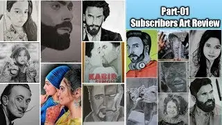 Part1:Subscribers Art Review With Tips And Suggestions | September 2019