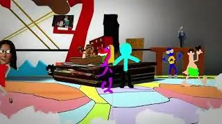 Вступительная заставка к Хэллоуину 2 сезона MAD (3D Blender)
