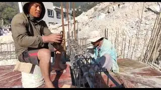 New vlog working house 🏠 Nepali video construction Ep12 |GANESH VLOG 