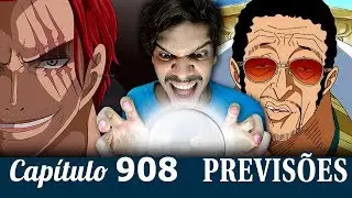 ONE PIECE 908 | Shanks e Almirantes em Wano (Previs&otilde;es)