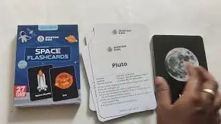 Space Flash cards  at Rs.100/-
