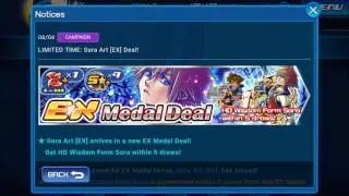 [KHUx][NA] HD Wisdom Form Sora/Sora EX Banner, 2 Pulls!!!