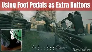 Using Steering Wheel Foot Pedals as Extra Buttons! (Logitech Wingman Formula Force GP | R6 Siege)