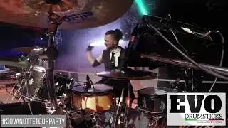 UNBOXING Evo Drumsticks for JOVANOTTE TOURPARTY 2019