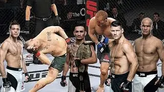 JDS, Ortega, Bisping & Holloway RANKED FIGHTS | EA UFC 3