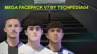 Megafacepack v8 by techpedia04 for fifa 22