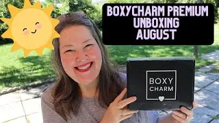 Распаковка Boxycharm Premium &mdash; август