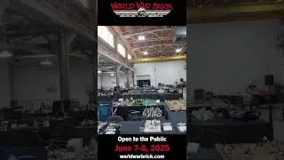 Come check out World War Brick 2025, Saturday and Sunday from 10am-4pm!