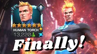 6 Star Human Torch Rank Up | Marvel Contest of Champions
