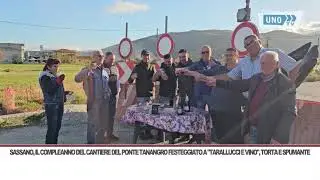 SRV SASSANO, IL COMPLEANNO DEL CANTIERE DEL PONTE TANANGRO