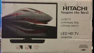 📺👉HITACHI LED HD TV 24HB4T05