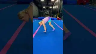 learning how to walk on your hands part 1 #handstandwalk #gymnast #tutorial #coach