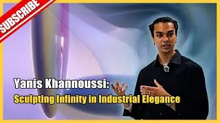 French artist Yanis Khannoussi sculpts infinity in industrial elegance