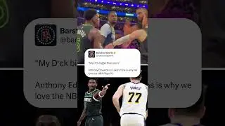 Anthony Edwards Trash Talks Lakers Fans While Defending Rudy Gobert