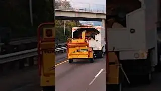 Transporting WOOD CHIPPER #shredder #shredded  #automobile #transport #business #ideas #onthego #diy